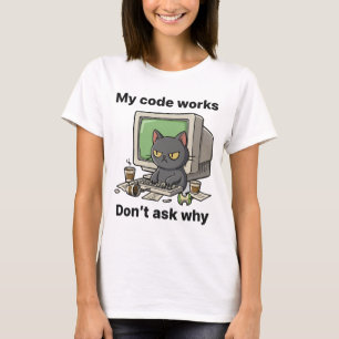 Mijn code werkt Vraag niet waarom T-shirt