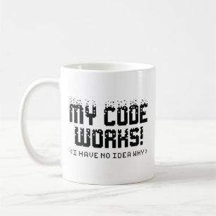Mijn codewerk koffiemok