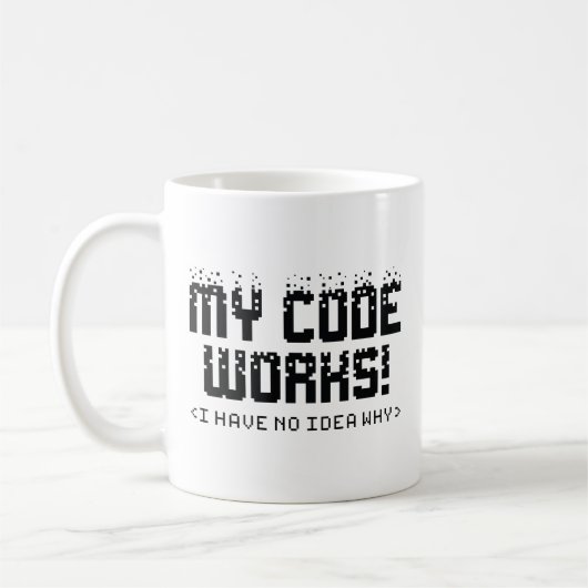 Mijn codewerk koffiemok (Links)