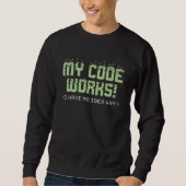 Mijn codewerk trui (Voorkant)