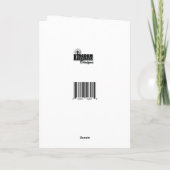 Mijn Collectie is gezegend met het huwelijk Kaart (Achterkant)