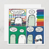 Mijn Collectie van de Kaart van de Levering van de (Voorkant / Achterkant)