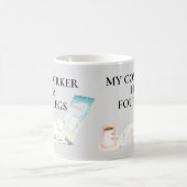 Mijn collega heeft vier poten Katten Werk van thui Koffiemok (Center)