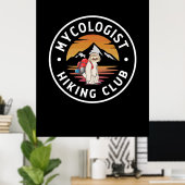 Mijn Coloog Hiking Club Poster (Thuiskantoor)