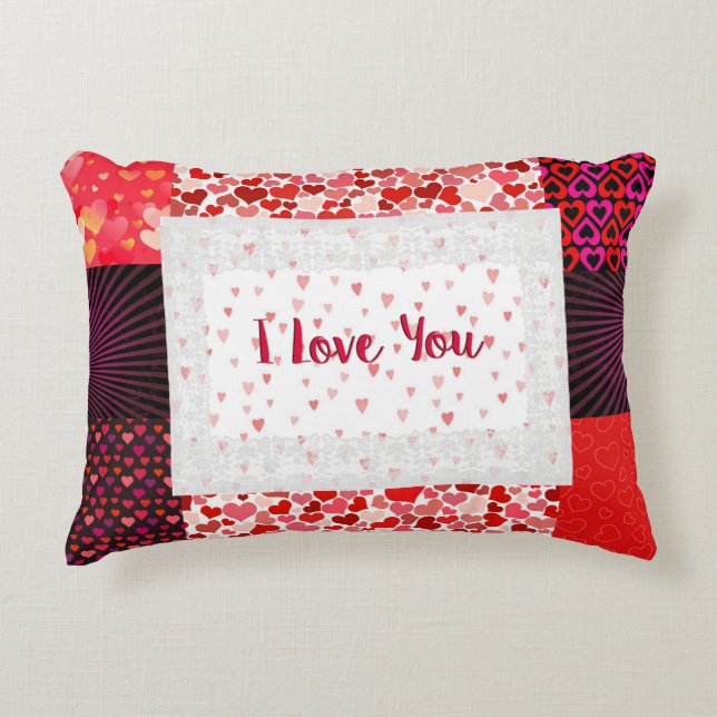 Mijn comfortabele Valentijn Decoratief Kussen (Voorkant)