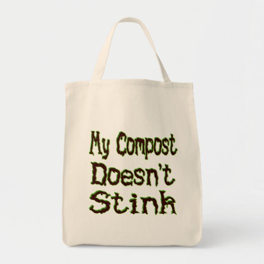 Mijn Compost staart Funny Gardener niet Tote Bag (Voorkant)