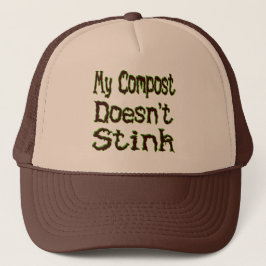 Mijn Compost staart Funny Gardener niet Trucker Pet