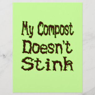 Mijn Compost Stinkt Niet Aangepaste Flyer