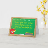 Mijn Constante in een Wereld van Variabelen Kaart (Gele Bloem)