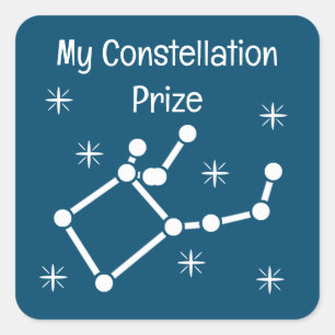 Mijn Constellatieprijs Sticker Party Favor