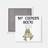 Mijn Cookies Rock Tshirts en geschenken Magneet (Voorkant / Achterkant)