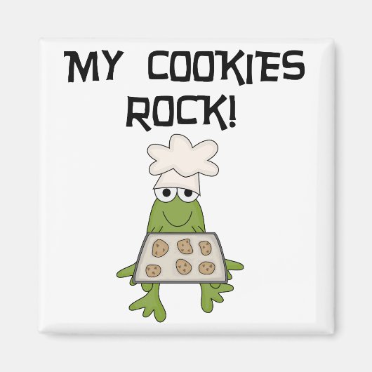 Mijn Cookies Rock Tshirts en geschenken Magneet (Voorkant)