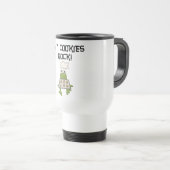 Mijn Cookies Rock Tshirts en geschenken Reisbeker (Voorkant rechts)
