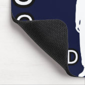 Mijn coole vader #1 donkerblauwe Muismat (Hoek)