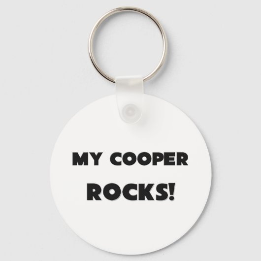 MIJN Cooper ROCKS. Sleutelhanger (Voorkant)