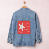 Mijn Coral Mood Zeester Denim Jacket (Hangar)
