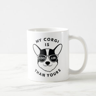 Mijn Corgi is koeler dan jij Koffiemok