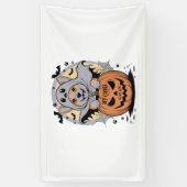 Mijn Corgi is mijn boek Halloween Spandoek (Verticaal)