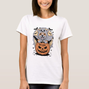 Mijn Corgi is mijn Boo Halloween T-shirt
