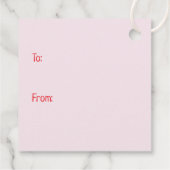 Mijn Corgi is mijn Valentijn Bedankjes Labels (Achterkant)