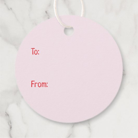 Mijn Corgi is mijn Valentijn Bedankjes Labels (Achterkant)