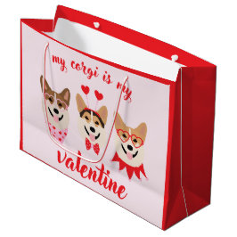 Mijn Corgi is mijn Valentijn Groot Cadeauzakje