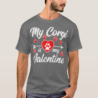 Mijn Corgi is mijn Valentijn T-shirt
