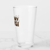 MIJN CORGI PAW BEHOUDEN GLAS (Links)