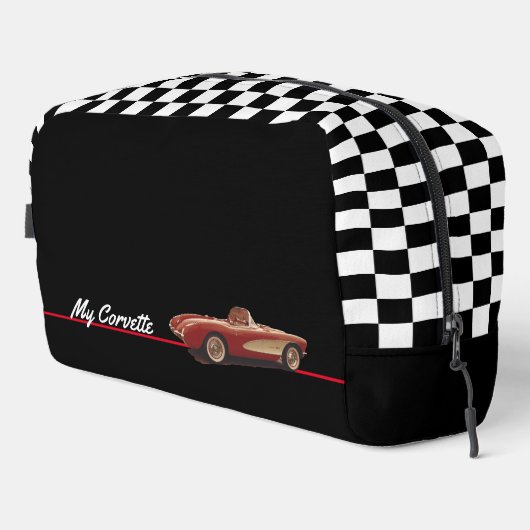 Mijn Corvette toilettas Toilettasje (Rechterhoek)