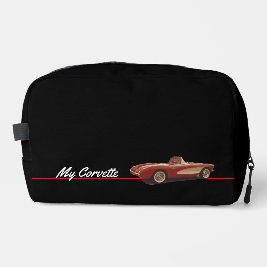 Mijn Corvette toilettas Toilettasje (Voorkant)