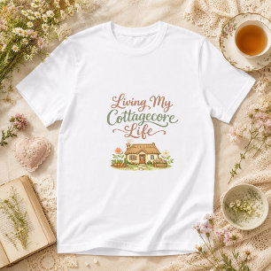 Mijn Cottagecore Leven Leven romantische Cottageco T-shirt