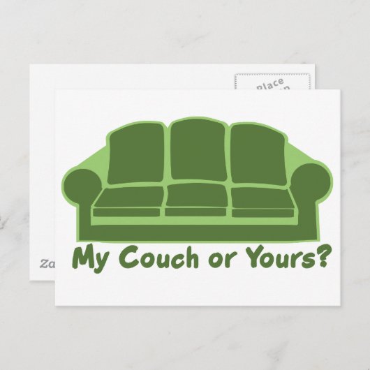 Mijn Couch of Yours? Briefkaart (Voorkant / Achterkant)
