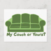 Mijn Couch of Yours? Briefkaart (Voorkant)