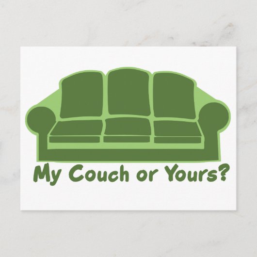 Mijn Couch of Yours? Briefkaart (Voorkant)