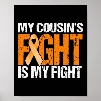 Mijn Cousines Fight is mijn brandkast in de strijd Poster