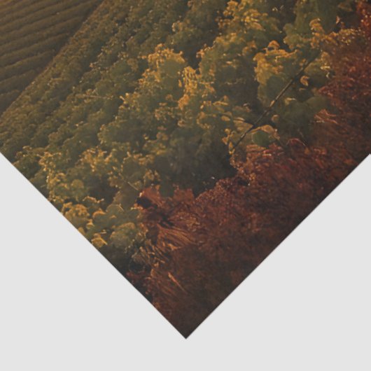 Mijn cowboy bij zonsondergang - Vineyard Edition Tissuepapier (Detail)