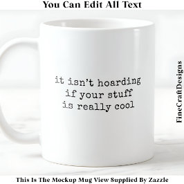 Mijn Craft Stash is niet het hamsteren van 059 Gra Koffiemok