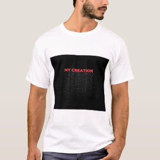 Mijn Creatie – Zachte Stemming Grafische T-shirt
