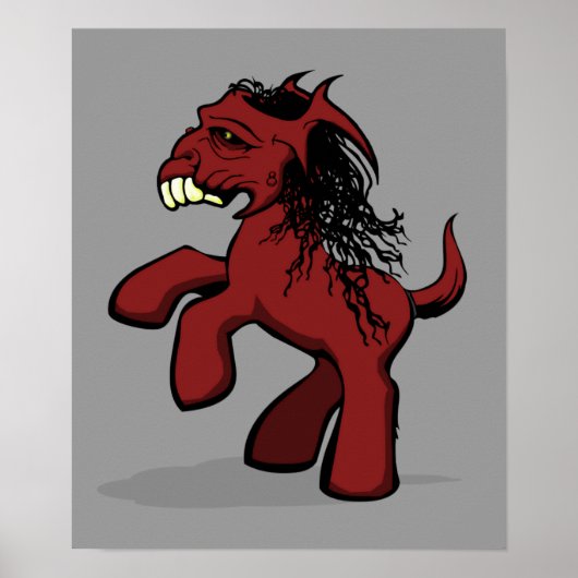 Mijn Creepy Little Pony Poster (Voorkant)