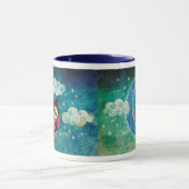 Mijn Crescent Owl Mok (Midden)