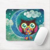 Mijn Crescent Owl Muismat (Met muis)
