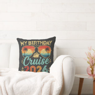 Mijn Cruise 2026 Feest Cruise Vakantie Kussen