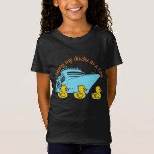 Mijn cruise-eenden op een rij krijgen t-shirt
