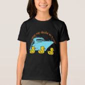 Mijn cruiseschepen op een rij Tri-Blend shirt (Voorkant)