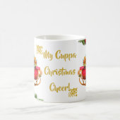 Mijn Cuppa-kerstcheer Santa Sleigh-Cadeaus Koffiemok (Center)