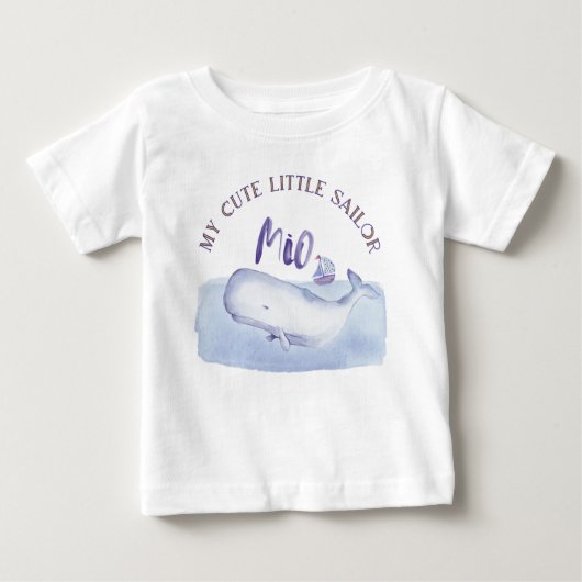 Mijn Cute Little Sailor Toddler T-shirt (Voorkant)