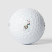 Mijn Cute Llama Golfballen (Voorkant)