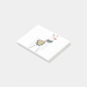 Mijn Cute Llama Post-it® Notes (Schuin)
