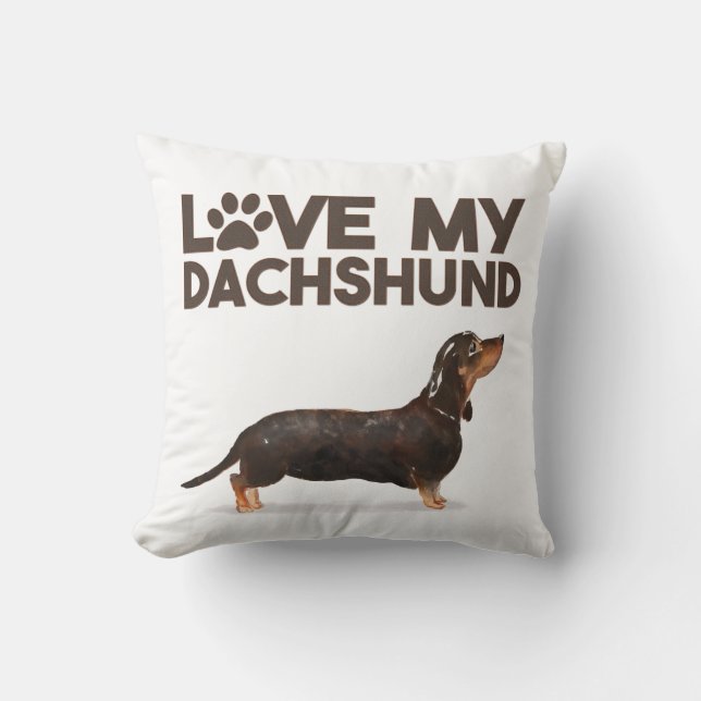 MIJN DACHSHUND BEHOUDEN KUSSEN (Voorkant)