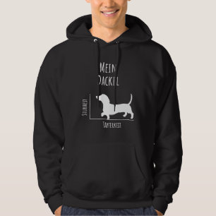 Mijn Dachshund Stubbornness Bravery Sweet Dachshun Hoodie